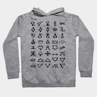 Alchemical Symbols Hoodie